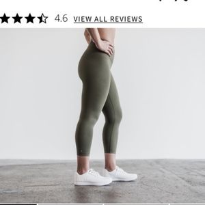 NOBULL army green crop Size Small